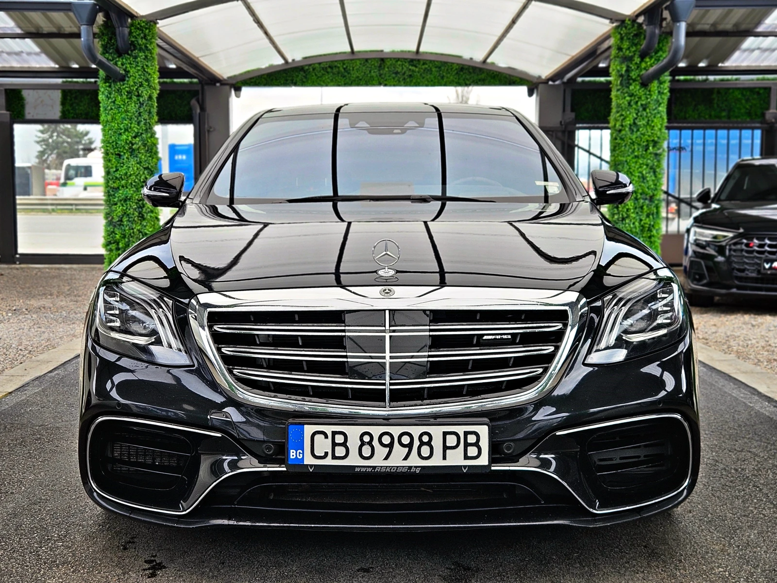 Mercedes-Benz S 63 AMG L/4M/4D BURMESTER/DISTR/TV/HUD/МАСАЖ/ПАНО/F1/LIZI, снимка 2 - Автомобили и джипове - 47926609