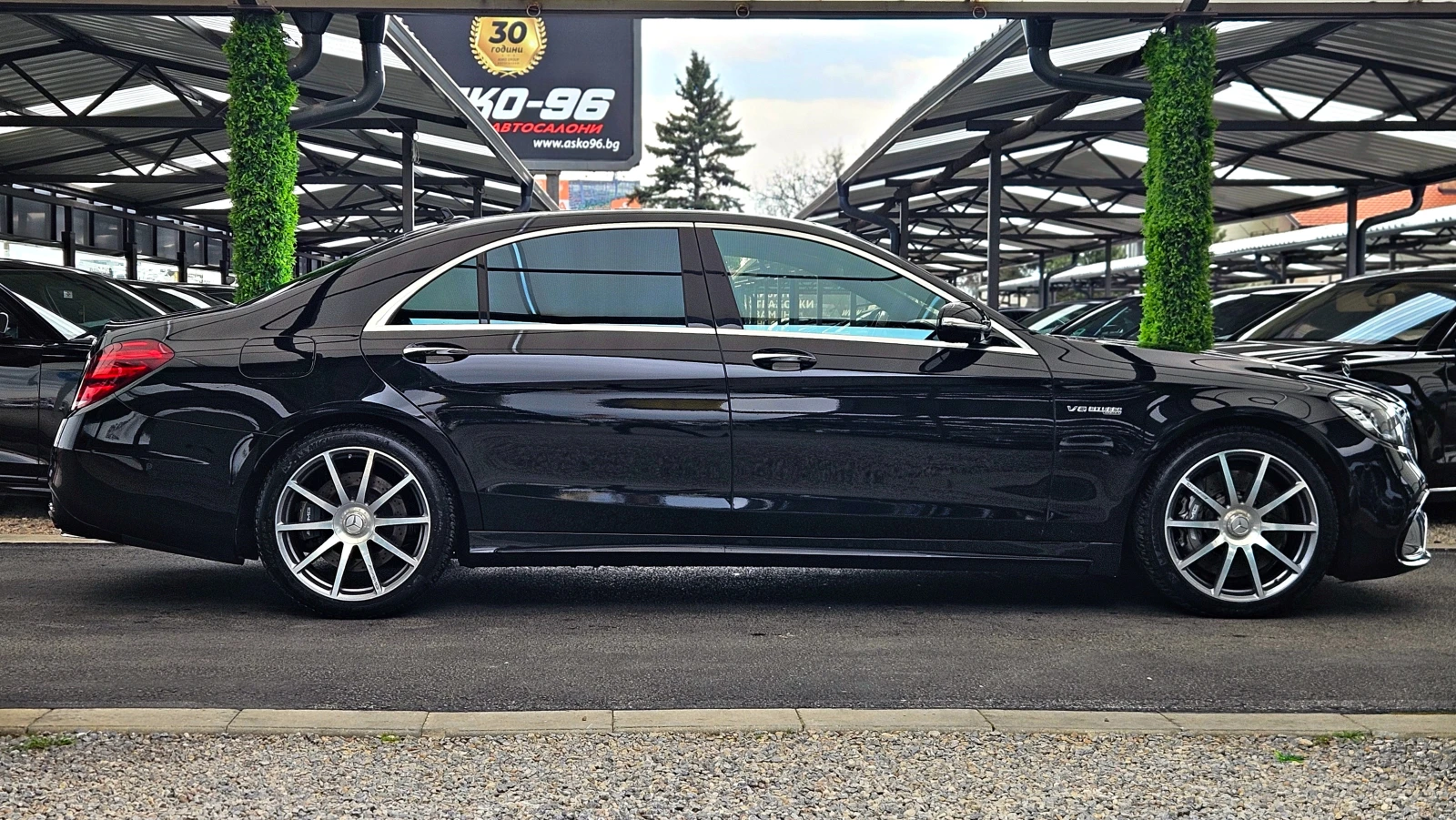 Mercedes-Benz S 63 AMG L/4M/4D BURMESTER/DISTR/TV/HUD/МАСАЖ/ПАНО/F1/LIZI, снимка 4 - Автомобили и джипове - 47926609