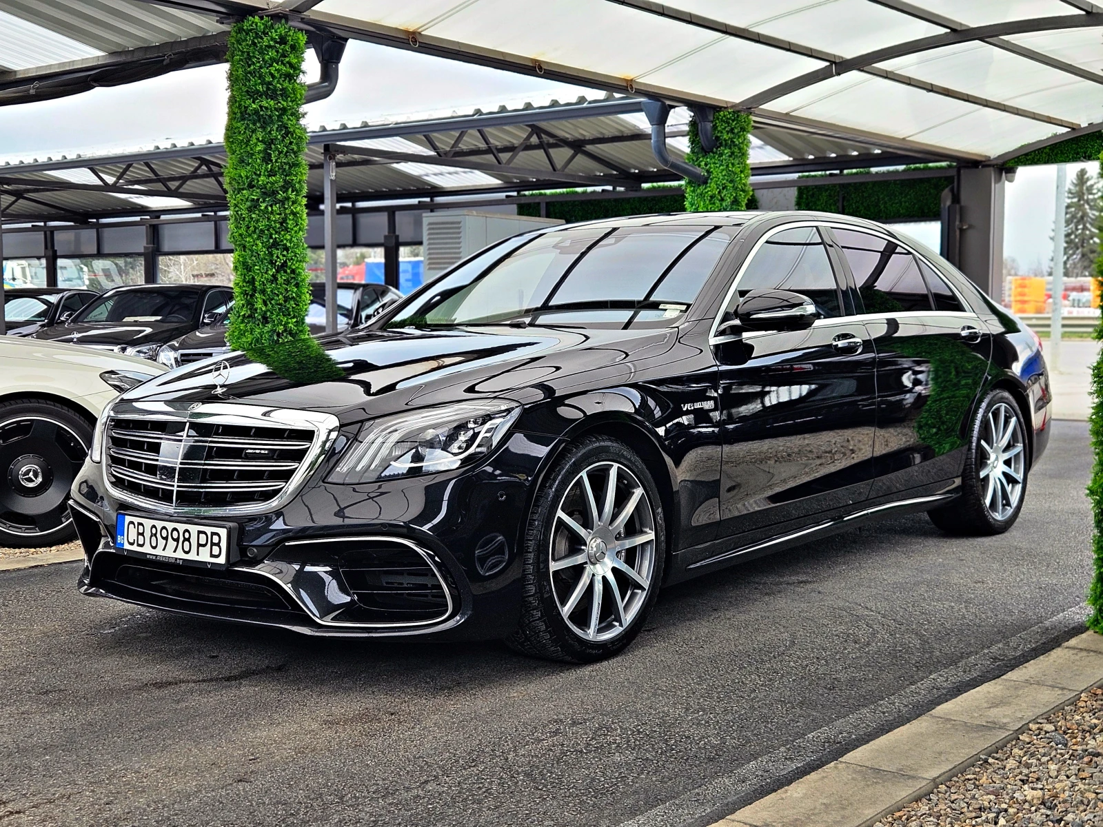 Mercedes-Benz S 63 AMG L/4M/4D BURMESTER/DISTR/TV/HUD/МАСАЖ/ПАНО/F1/LIZI