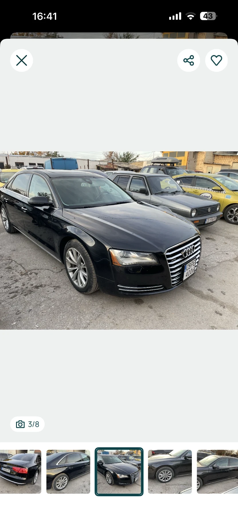 Audi A8 4.2 FSI Long