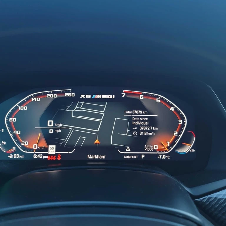 BMW X6 * M50i * CARFAX * ЦЕНА ДО БГ - изображение 8