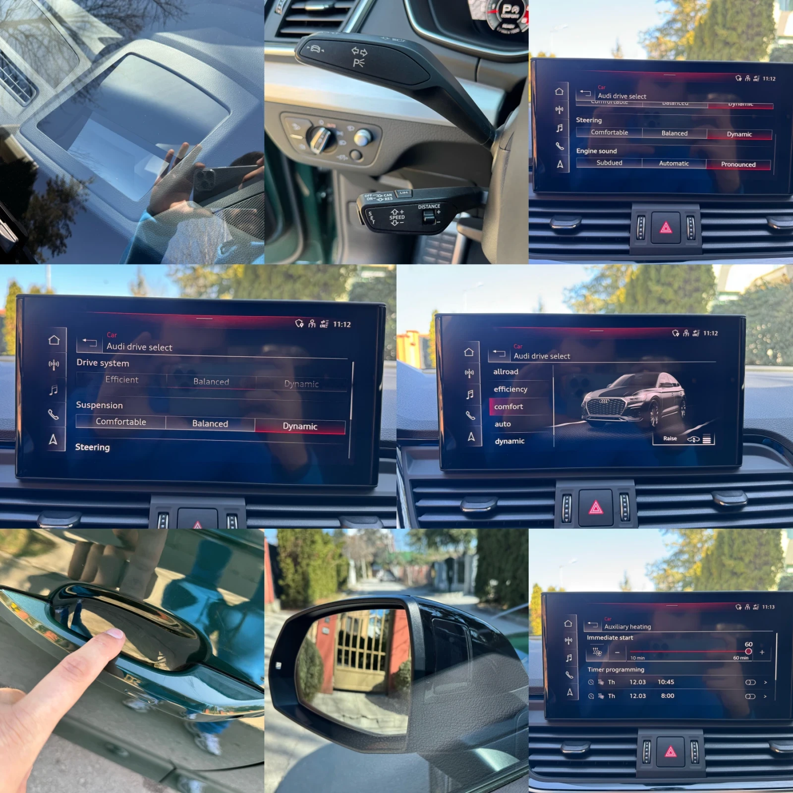 Audi SQ5 SPORTBACK \HEADUP\KEYLESS\ПЕЧКА\ВЪЗДУХ, снимка 15 - Автомобили и джипове - 53829684