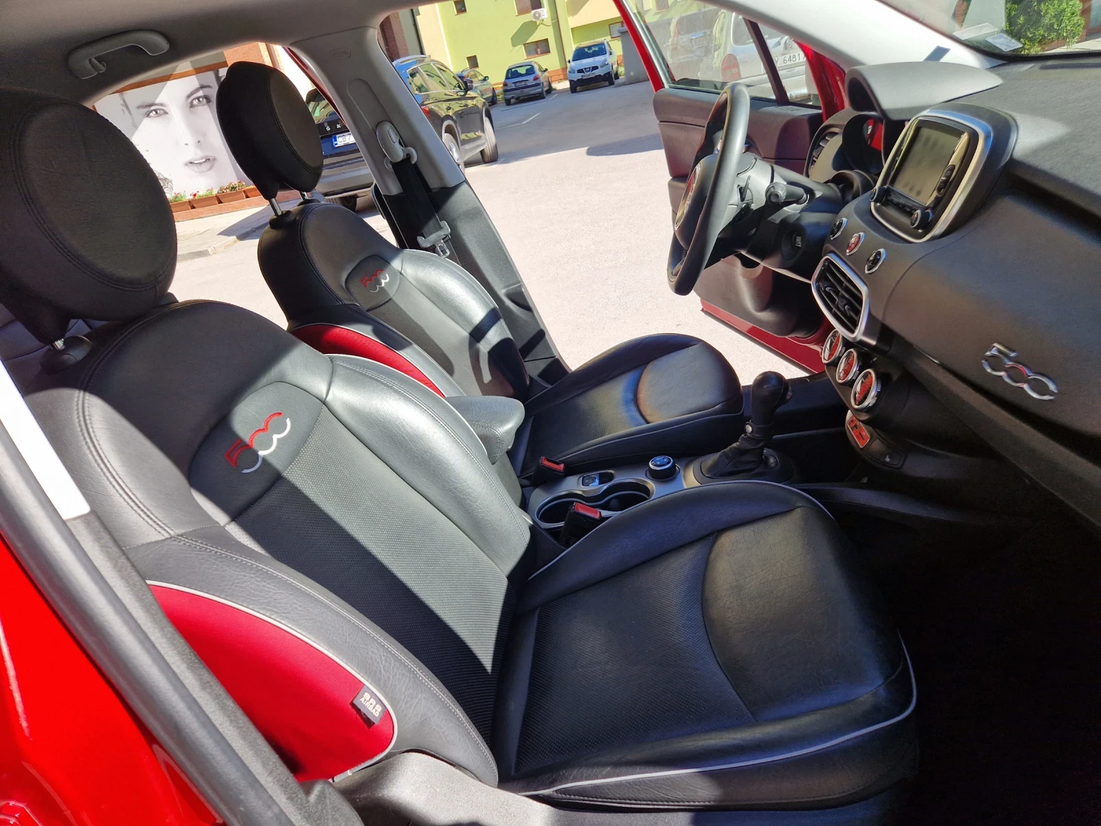 Fiat 500X 4x4 автоматик / кожа / сервизна история, снимка 5 - Автомобили и джипове - 54728023