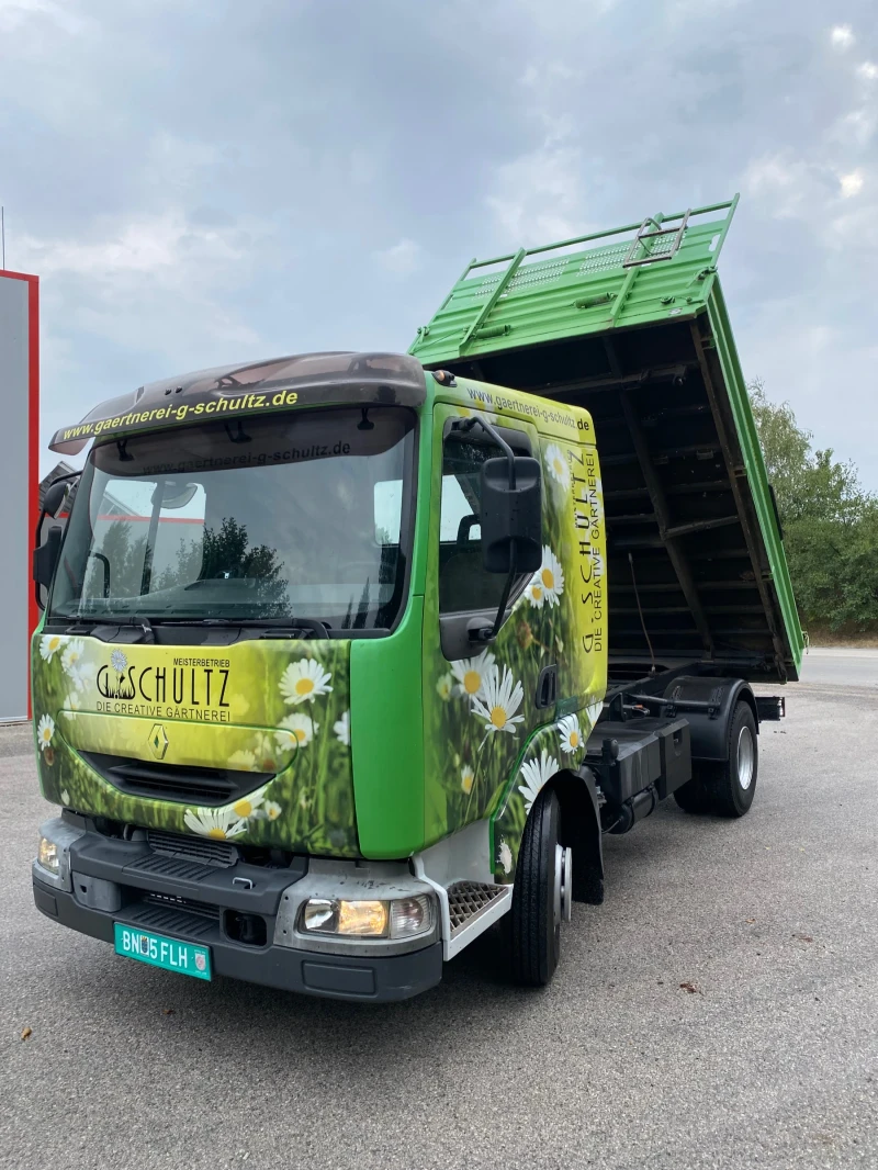 Renault Midlum RVI Meiller Kipper Тристранен Самосвал, снимка 2 - Камиони - 52594025