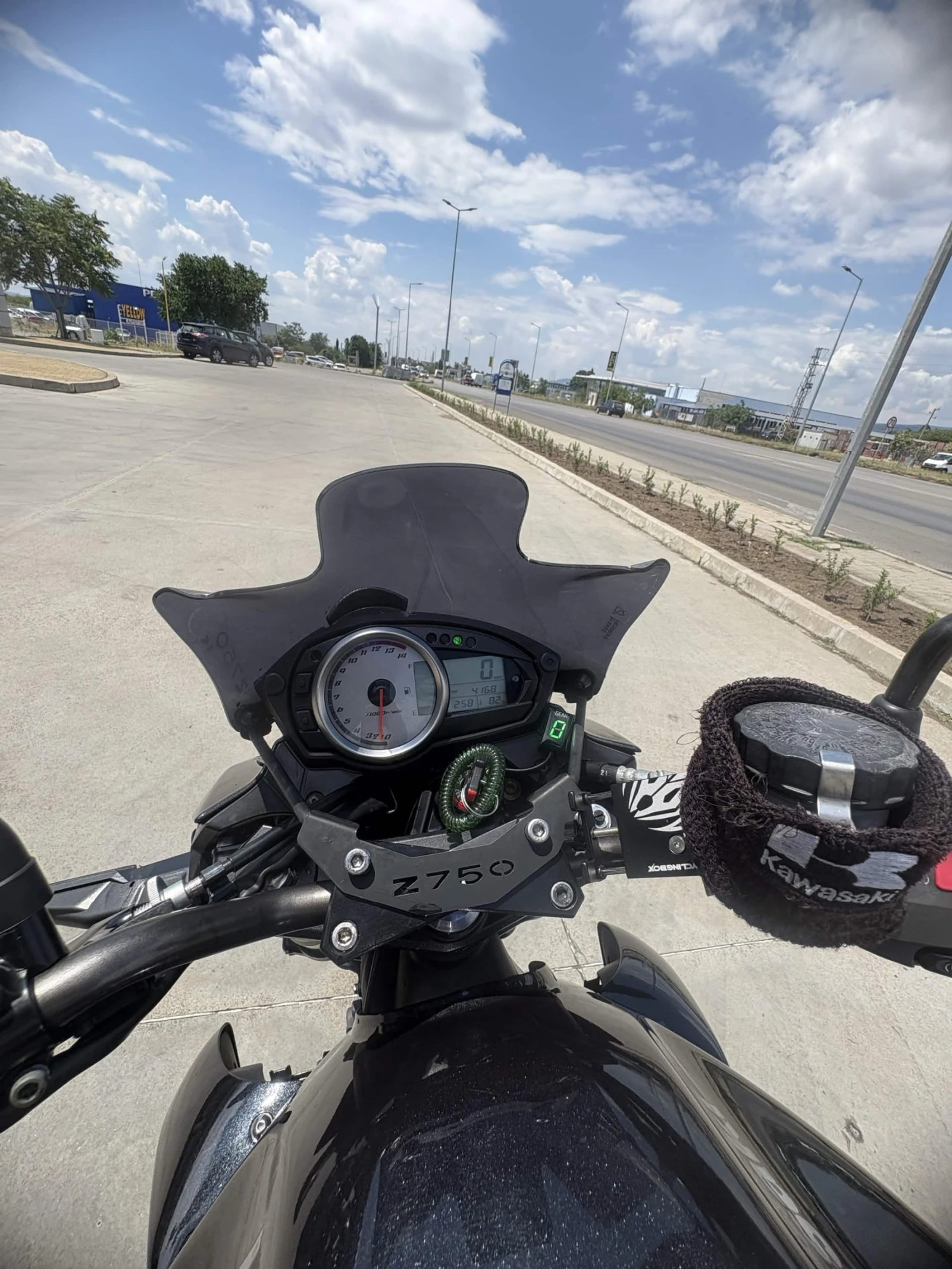 Kawasaki Z 750 A2 катег.25kw , снимка 6 - Мотоциклети и мототехника - 55459659