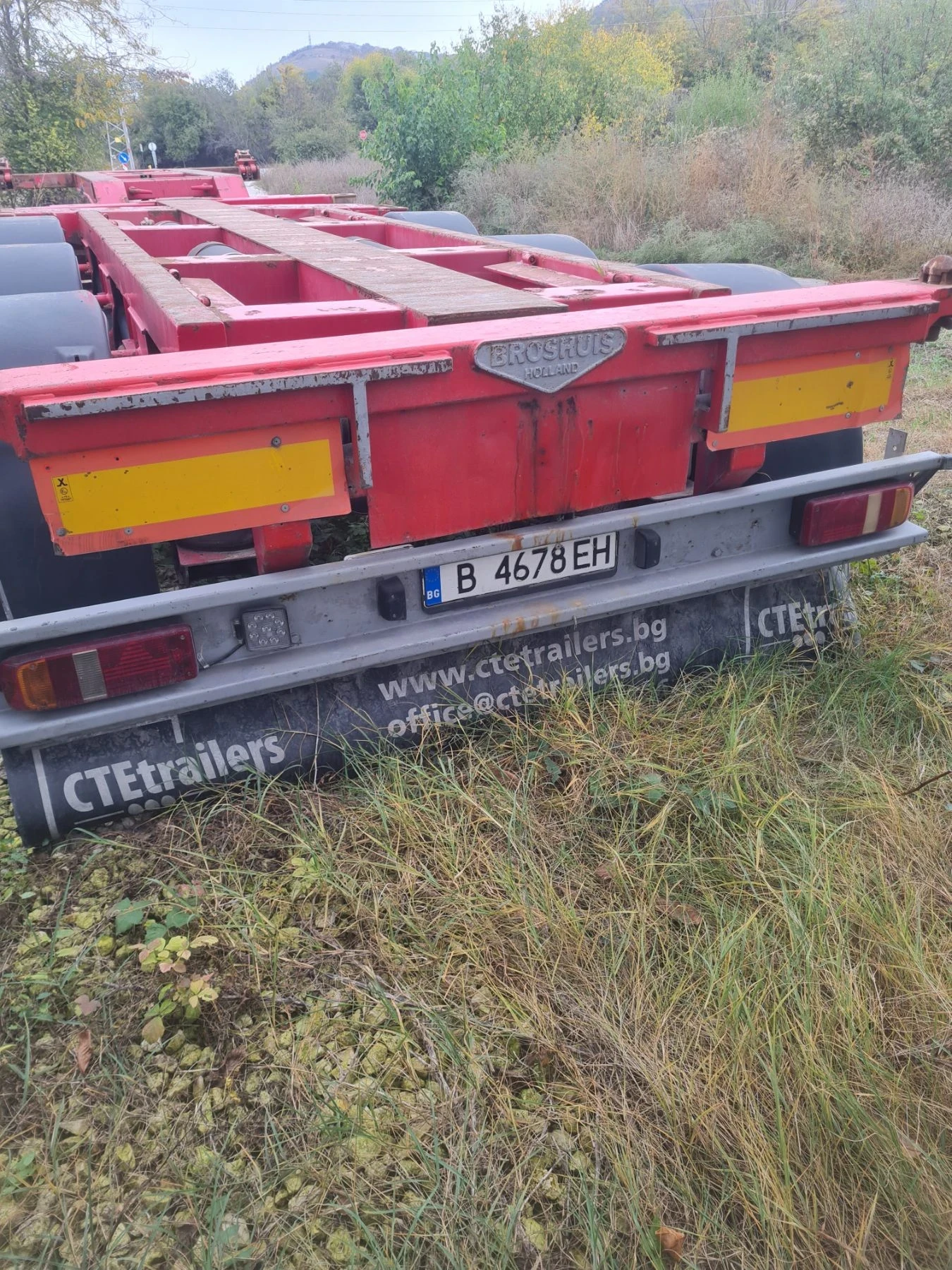 Полуремарке Broshuis МФЦЦ, снимка 4 - Ремаркета - 56677913
