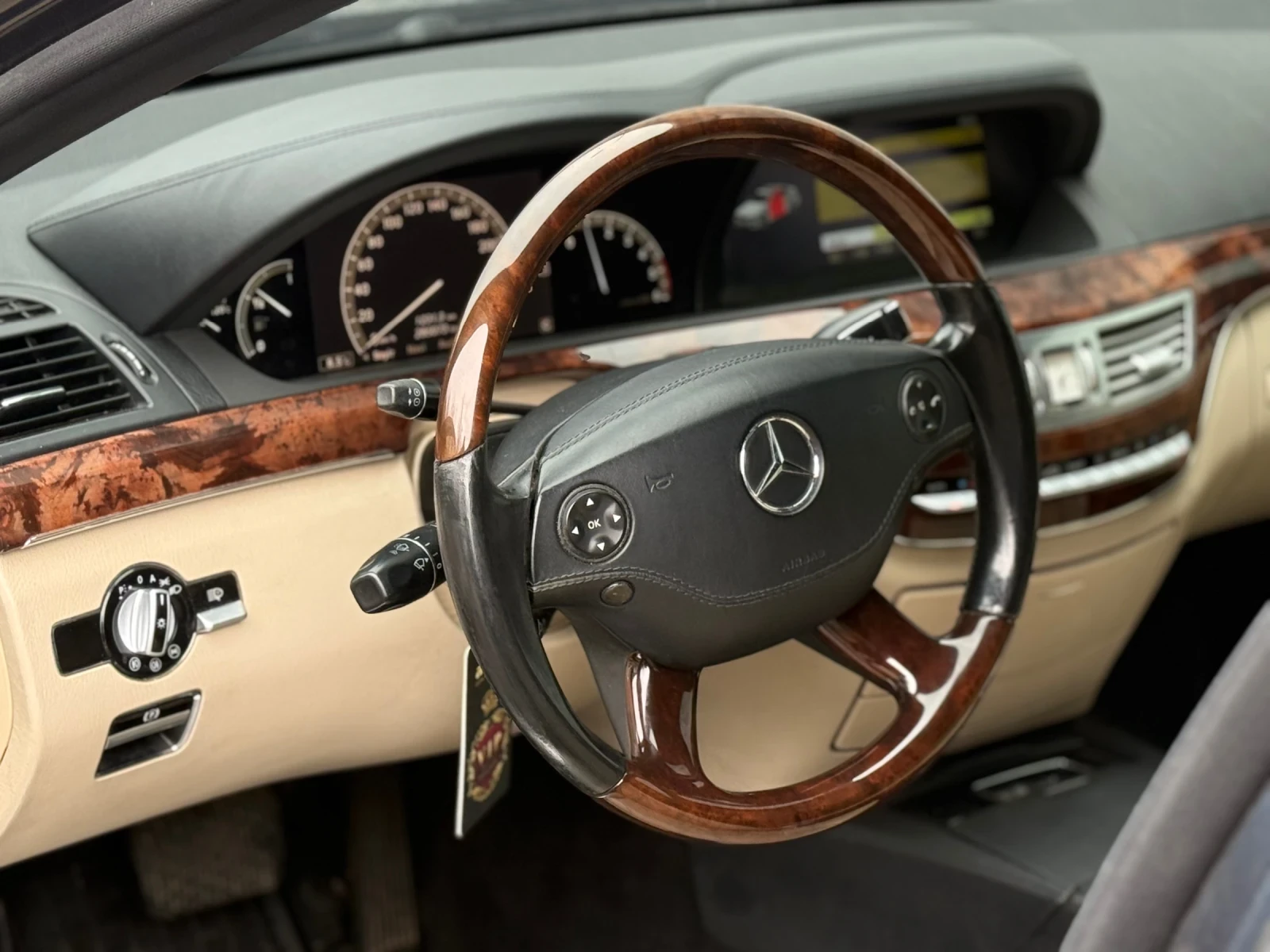 Mercedes-Benz S 320 S320 ПОДГРЕВ/ОБДУХВАНЕ , снимка 5 - Автомобили и джипове - 54017647