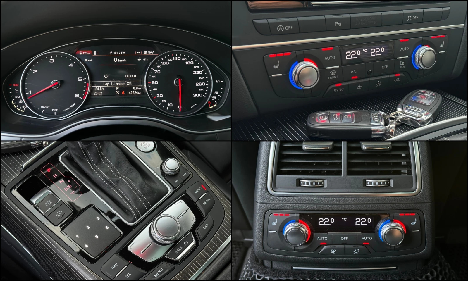 Audi A6 3.0biTDI Competition ! Quattro ! Matrix ! S Line !, снимка 14 - Автомобили и джипове - 54821679