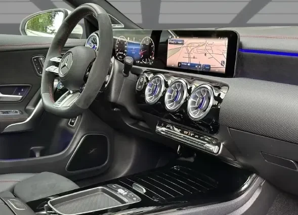 Mercedes-Benz CLA 45 AMG S 4Matic = Premium Plus = Гаранция, снимка 12 - Автомобили и джипове - 55172413