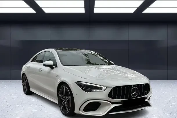 Mercedes-Benz CLA 45 AMG S 4Matic = Premium Plus = Гаранция, снимка 1 - Автомобили и джипове - 55172413