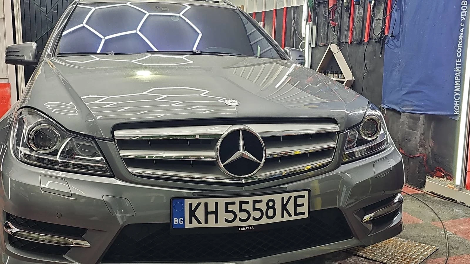 Mercedes-Benz C 32 AMG Amg 7 g tronic, снимка 15 - Автомобили и джипове - 53771612