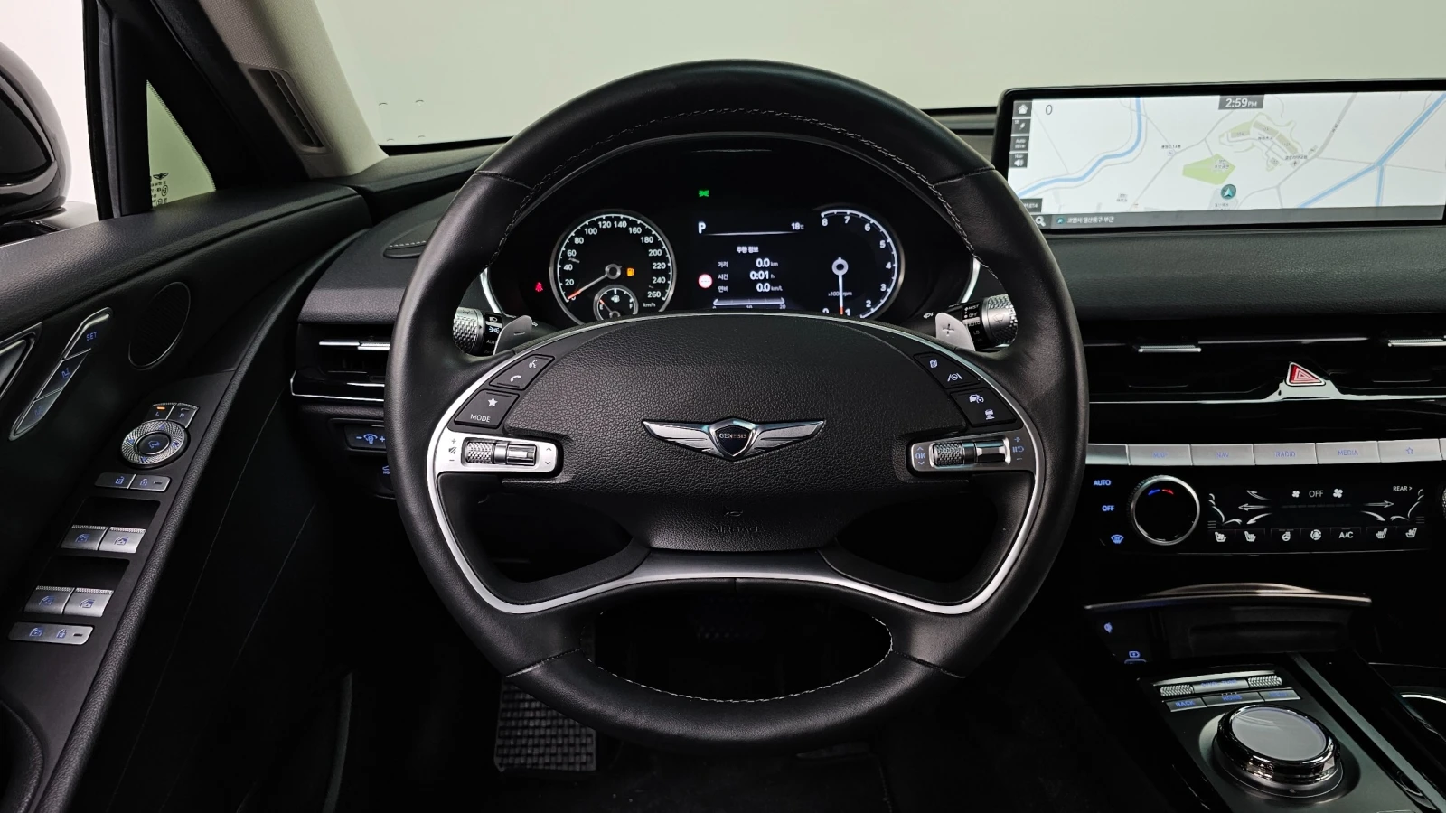 Genesis G80 3.5T* ХЕДЪП* 360 КАМЕРА* ДИСТРОНИК* ОБДУХВАНЕ* , снимка 8 - Автомобили и джипове - 55085120