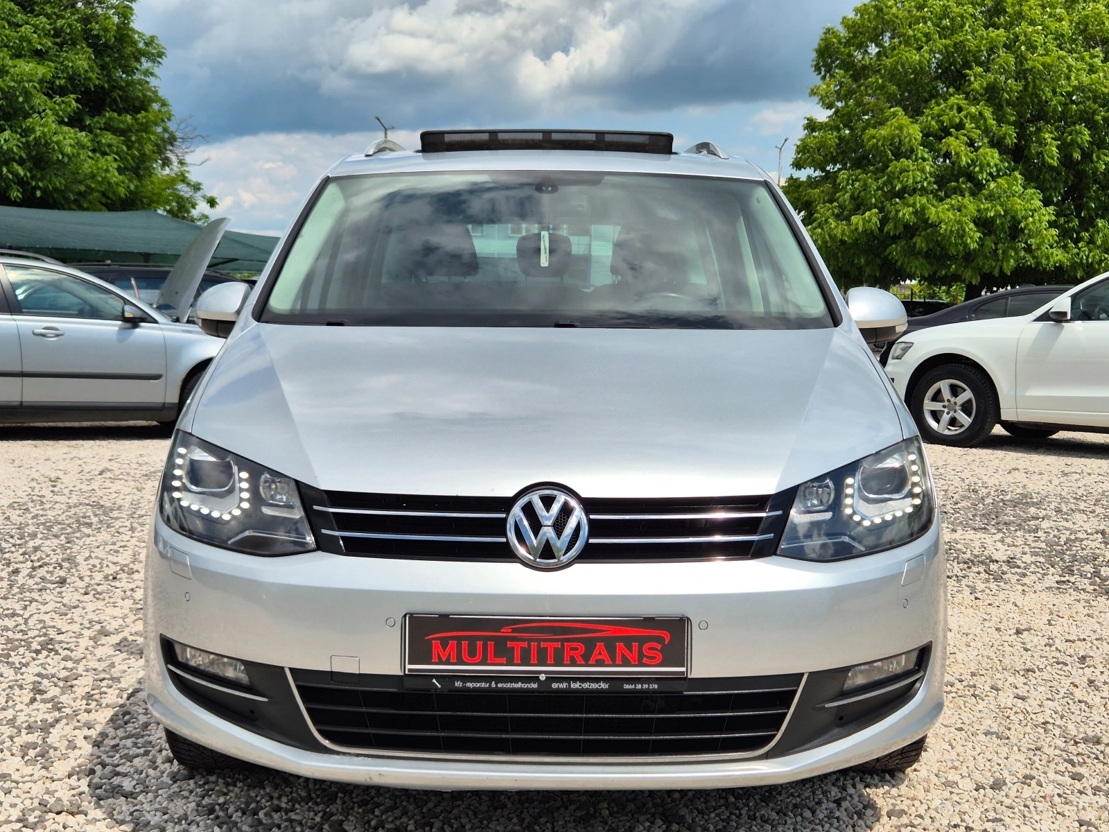 VW Sharan * КОЖА* ПАНОРАМА* LED* FULL* , снимка 7 - Автомобили и джипове - 55484451