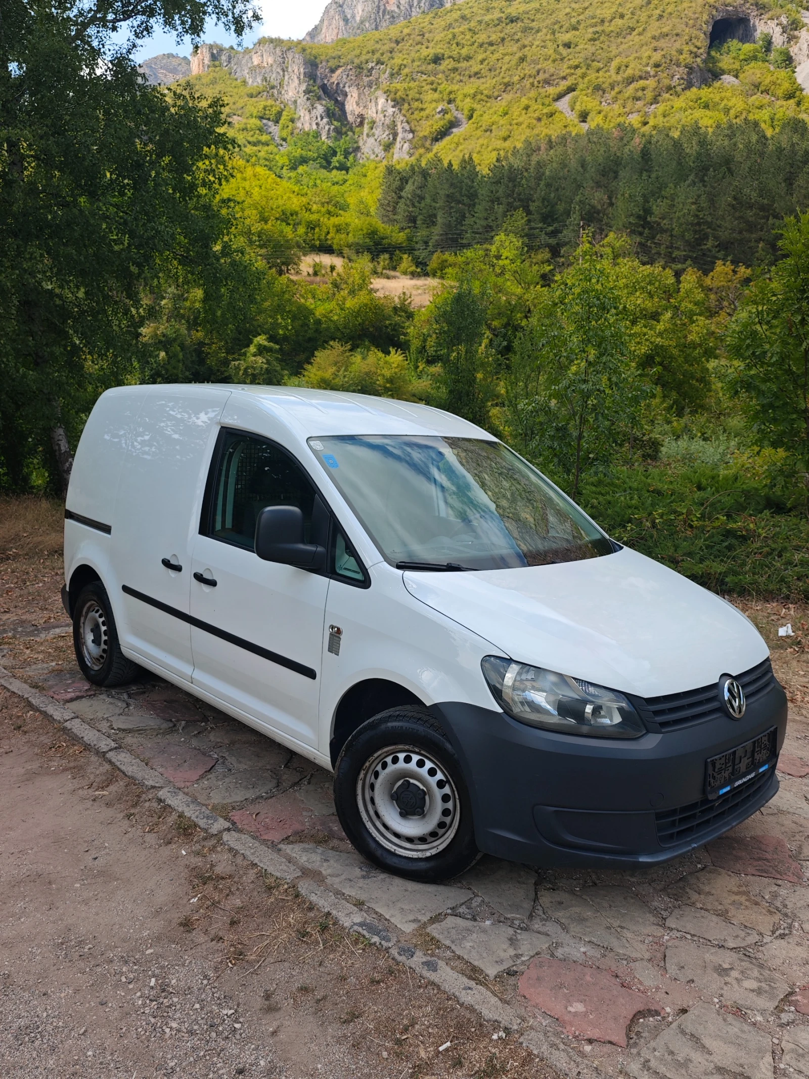 VW Caddy 1.6TDI НОВ ВНОС, снимка 13 - Автомобили и джипове - 55941534