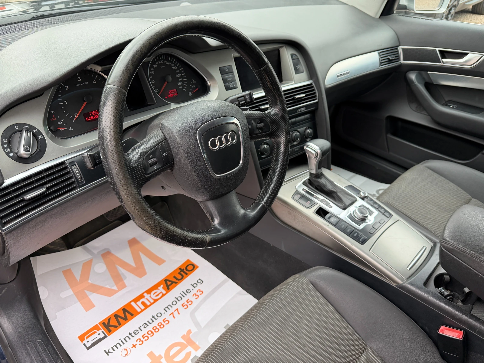 Audi A6 Allroad 3.0TDI QUATTRO AUT/NAVI/КОЖА/ТОП, снимка 9 - Автомобили и джипове - 56086441