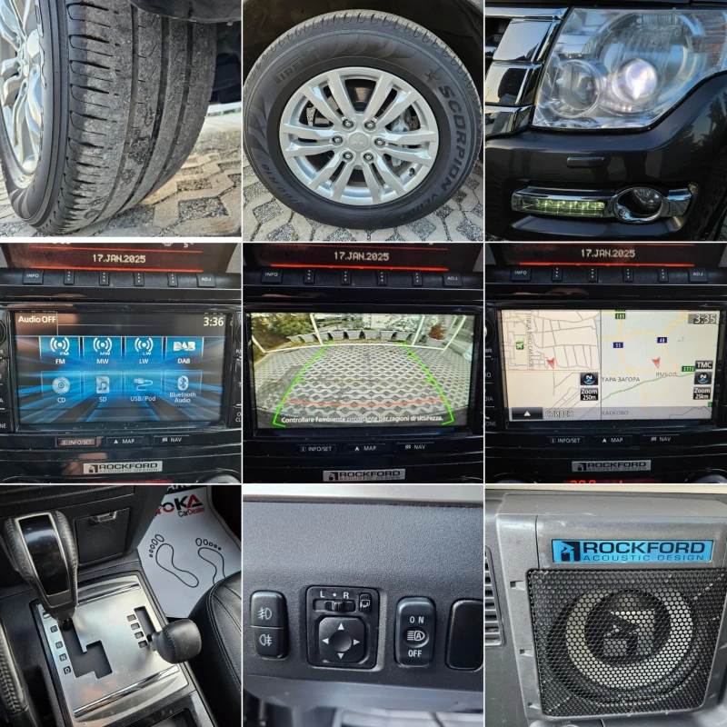 Mitsubishi Pajero 3.2DI-DC-190кс= АВТОМАТ= 7МЕСТА= НАВИ= КАМЕРА= ДДС, снимка 17 - Автомобили и джипове - 48721569