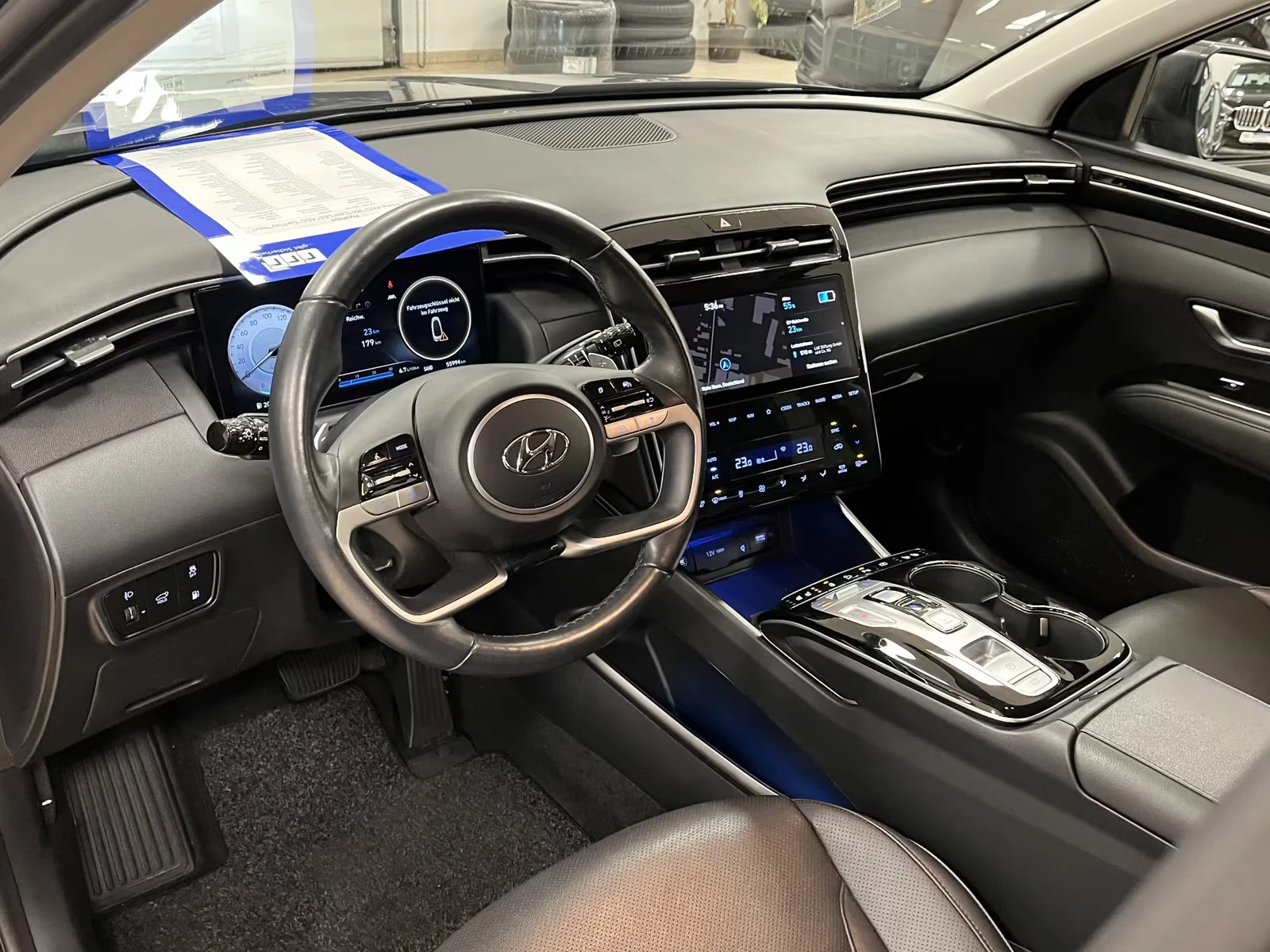 Hyundai Tucson 1.6PHEV/265HP/PRIME/4X4/360/LED/ACC/KRELL/MEM/183z, снимка 11 - Автомобили и джипове - 53888610