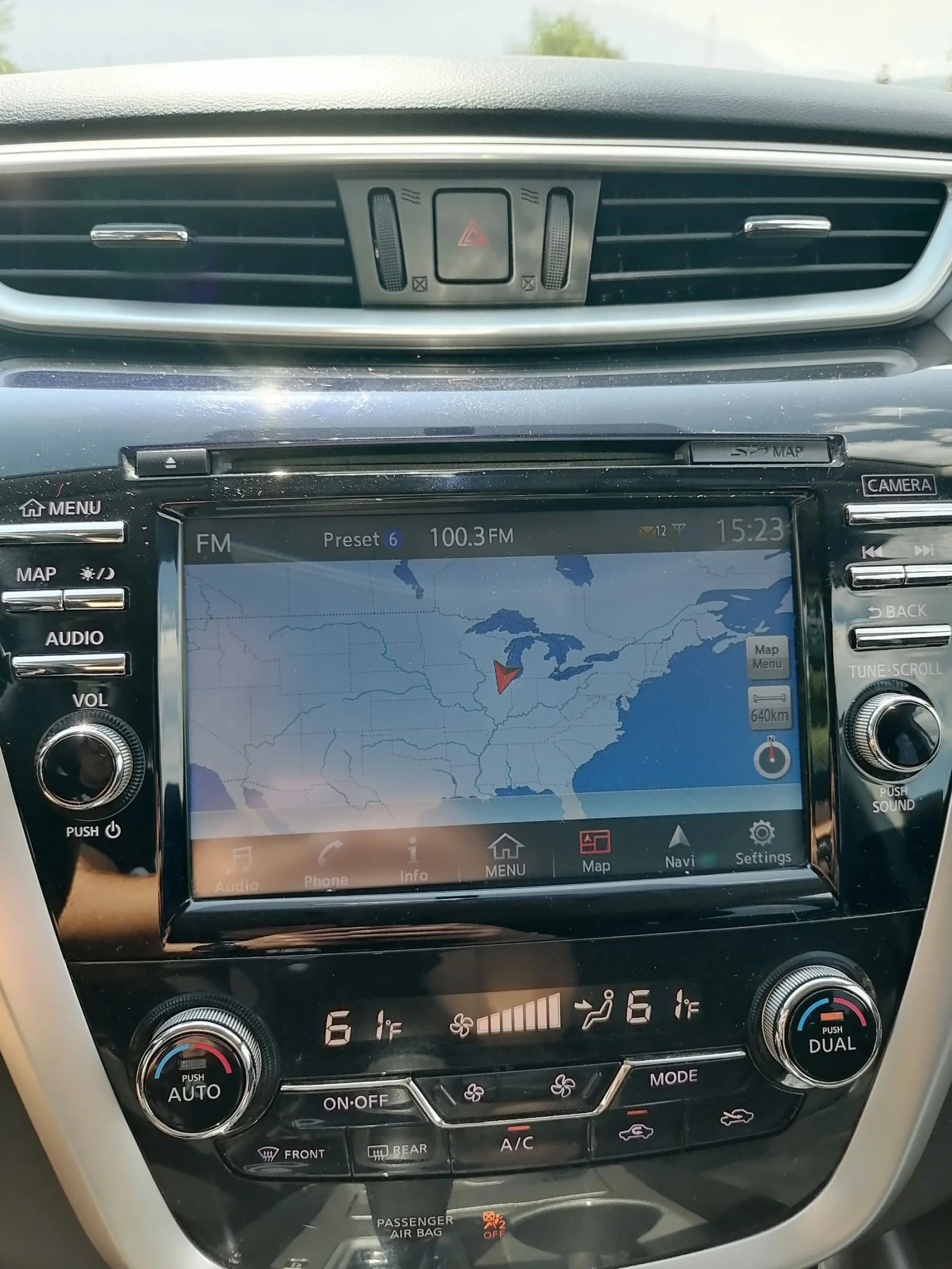 Nissan Murano Platinum/4x4/110000km, снимка 16 - Автомобили и джипове - 55633222