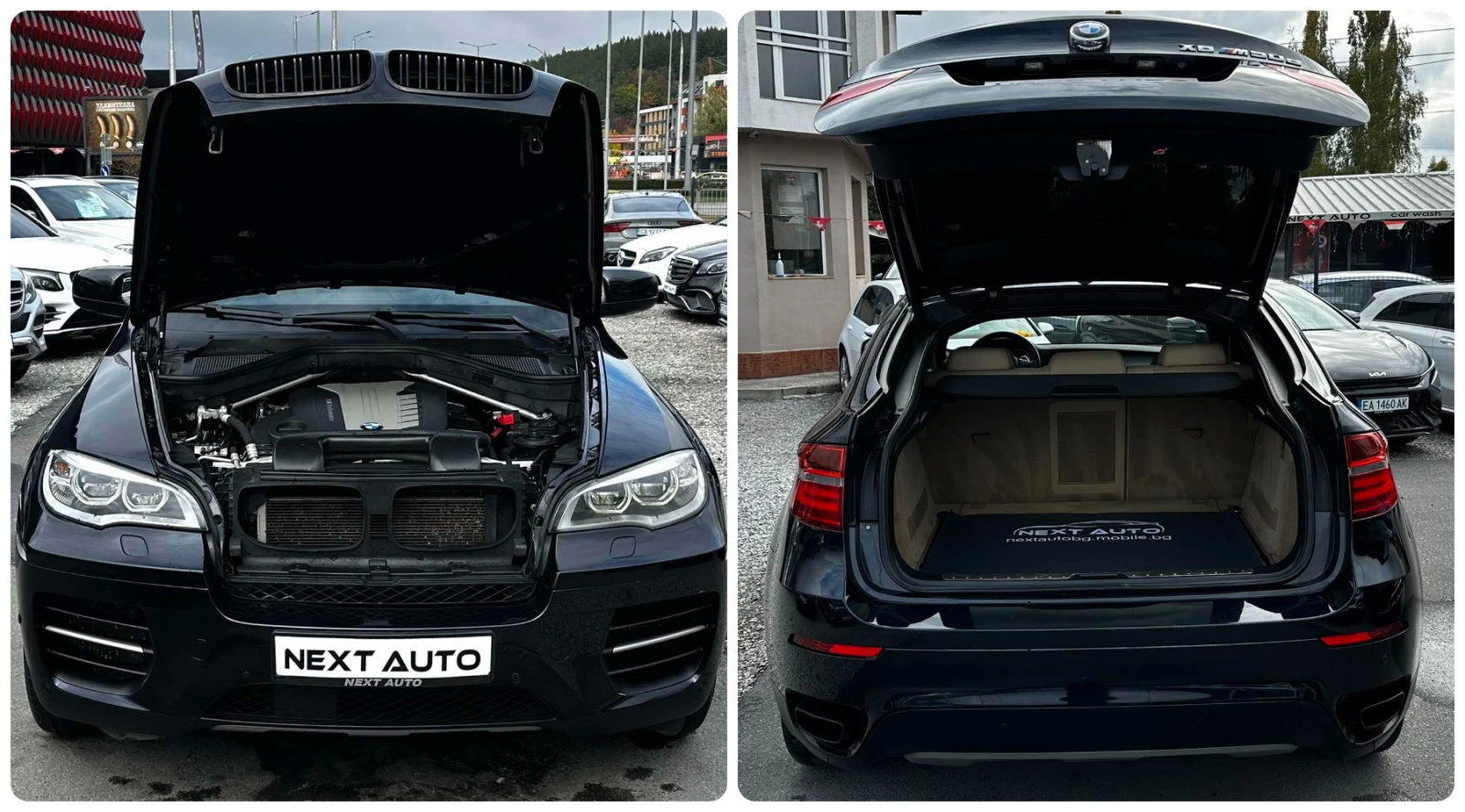 BMW X6 M50D 381HP HUD DISTRONIC 360CAM ��������� | Mobile.bg � ����������� 16