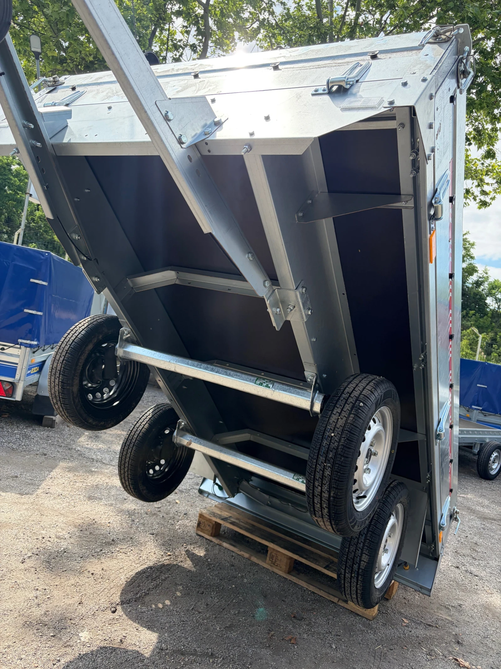 За автомобил Други Ремарке Поп Индъстри-REPO 260x160 до 750kg., снимка 14 - Ремаркета - 55038255