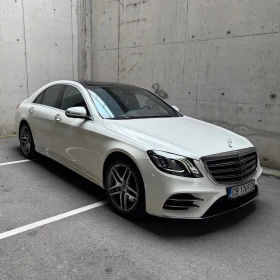 Mercedes-Benz S 450 AMG Line | BURMESTER | HEAD-UP | МАСАЖ | ПАНОРАМА , снимка 4