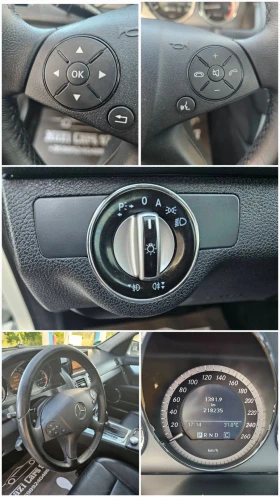 Mercedes-Benz C 220 170 к.с./AVNTGARDE/НАВИГАЦИЯ/ПАНОРАМА/ПОДГРЕВ/КОЖА, снимка 14