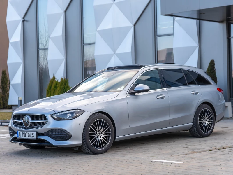 Mercedes-Benz C 220  EQ 62 хил. км. панорама Distronic Virtual Navi, снимка 3 - Автомобили и джипове - 49350466