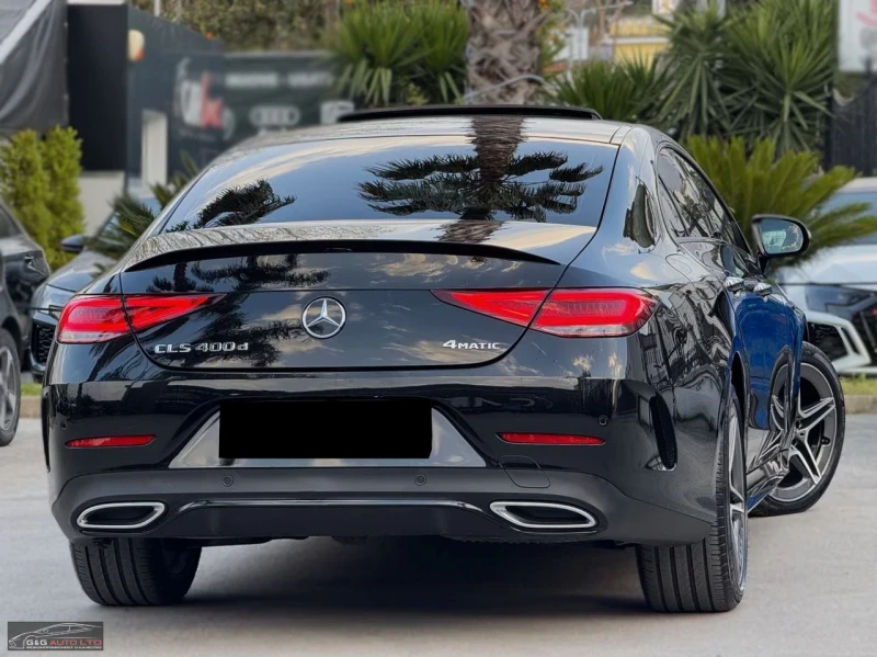 Mercedes-Benz CLS 400 d/AMG/340HP/9G-TRONIC/BURMESTER/360CAM/PANO/696fpr, снимка 4 - Автомобили и джипове - 51593852