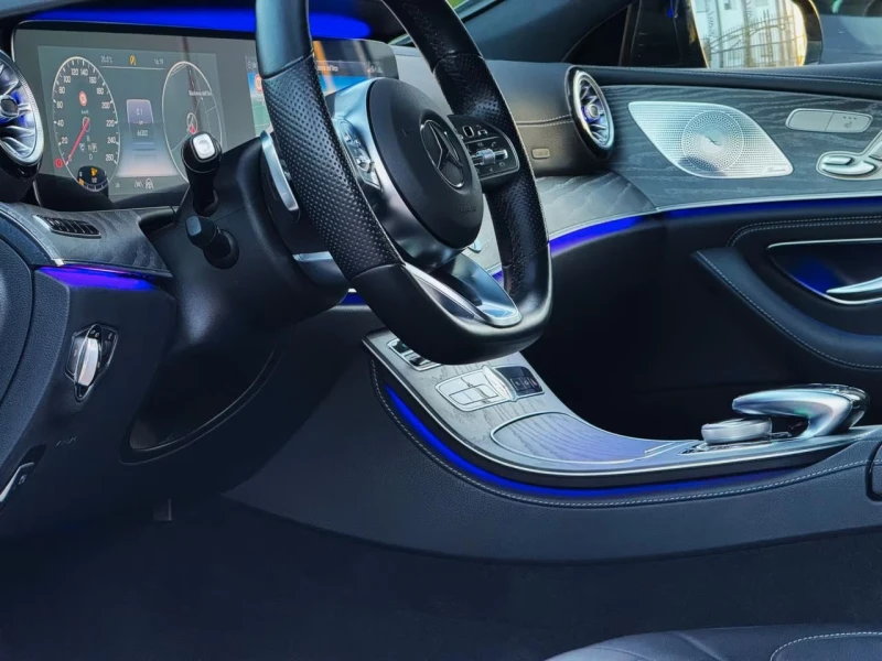 Mercedes-Benz CLS 400 d/AMG/340HP/9G-TRONIC/BURMESTER/360CAM/PANO/696fpr, снимка 6 - Автомобили и джипове - 51593852