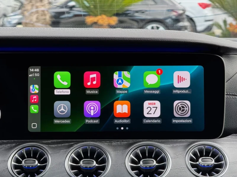 Mercedes-Benz CLS 400 d/AMG/340HP/9G-TRONIC/BURMESTER/360CAM/PANO/696fpr, снимка 10 - Автомобили и джипове - 51593852