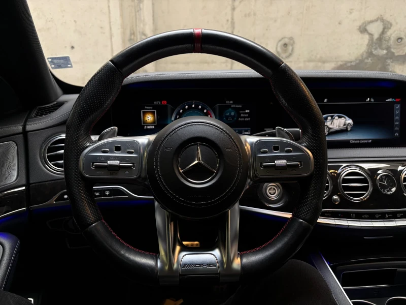 Mercedes-Benz S 450 AMG Line | BURMESTER | HEAD-UP | МАСАЖ | ПАНОРАМА , снимка 8 - Автомобили и джипове - 52773624