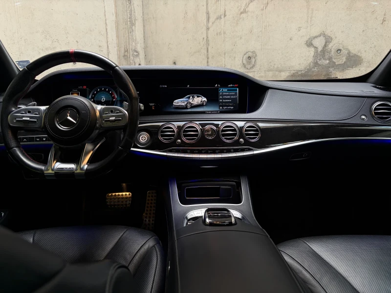 Mercedes-Benz S 450 AMG Line | BURMESTER | HEAD-UP | МАСАЖ | ПАНОРАМА , снимка 7 - Автомобили и джипове - 52773624