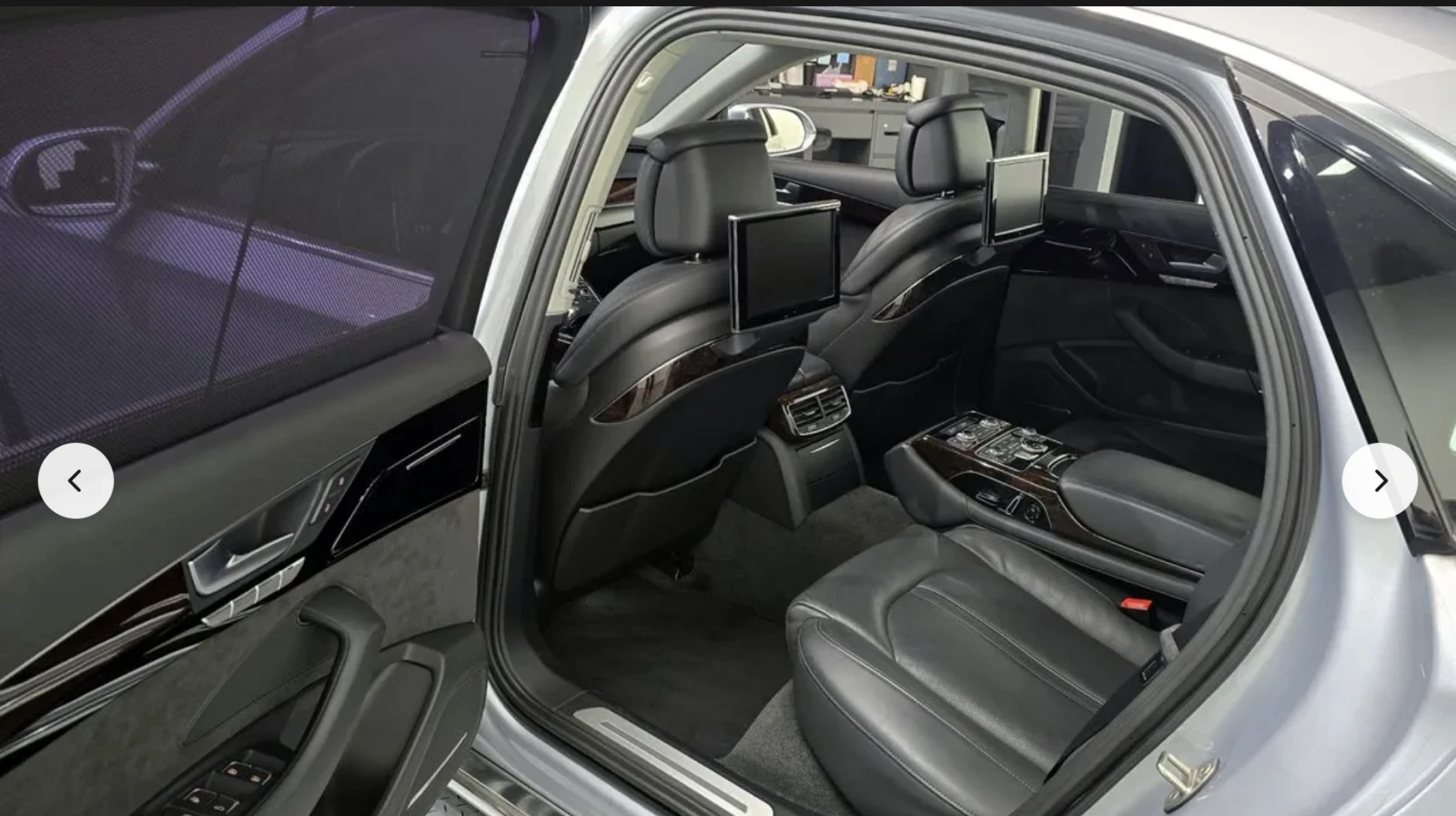 Audi A8 MATRIX* BUSINESS* CLASS* ХЕДЪП* ОБДУХВАНЕ* MATRIX*, снимка 14 - Автомобили и джипове - 53715377