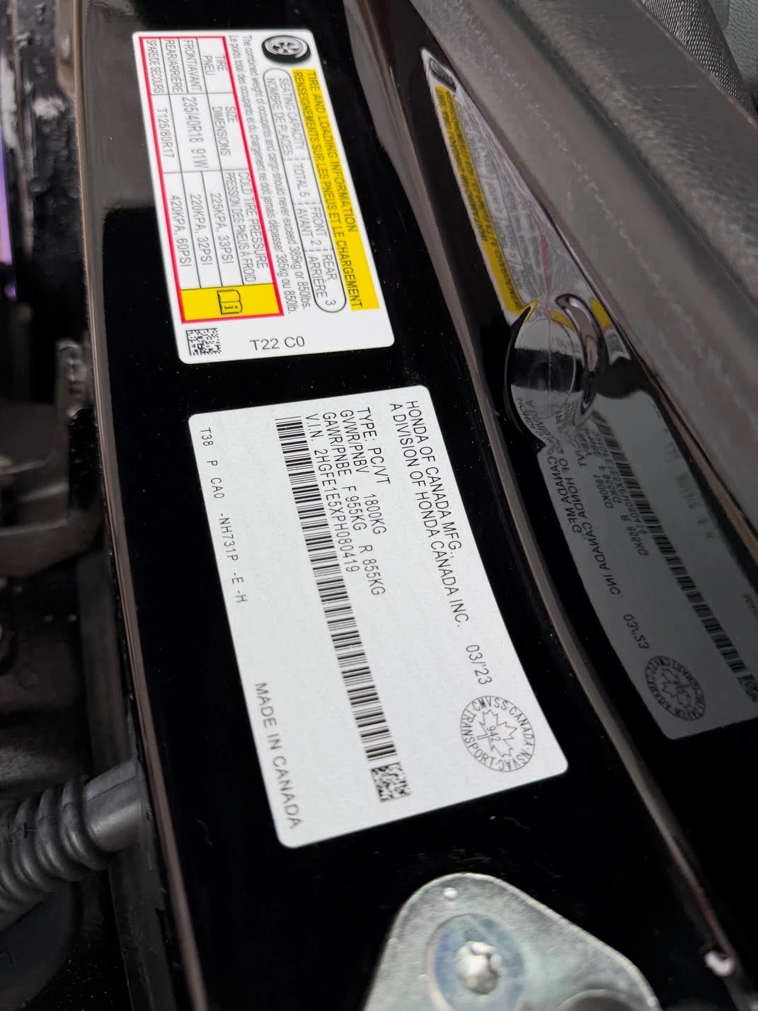 Honda Civic * Manual * CARFAX * ЦЕНА ДО БГ, снимка 10 - Автомобили и джипове - 55969137