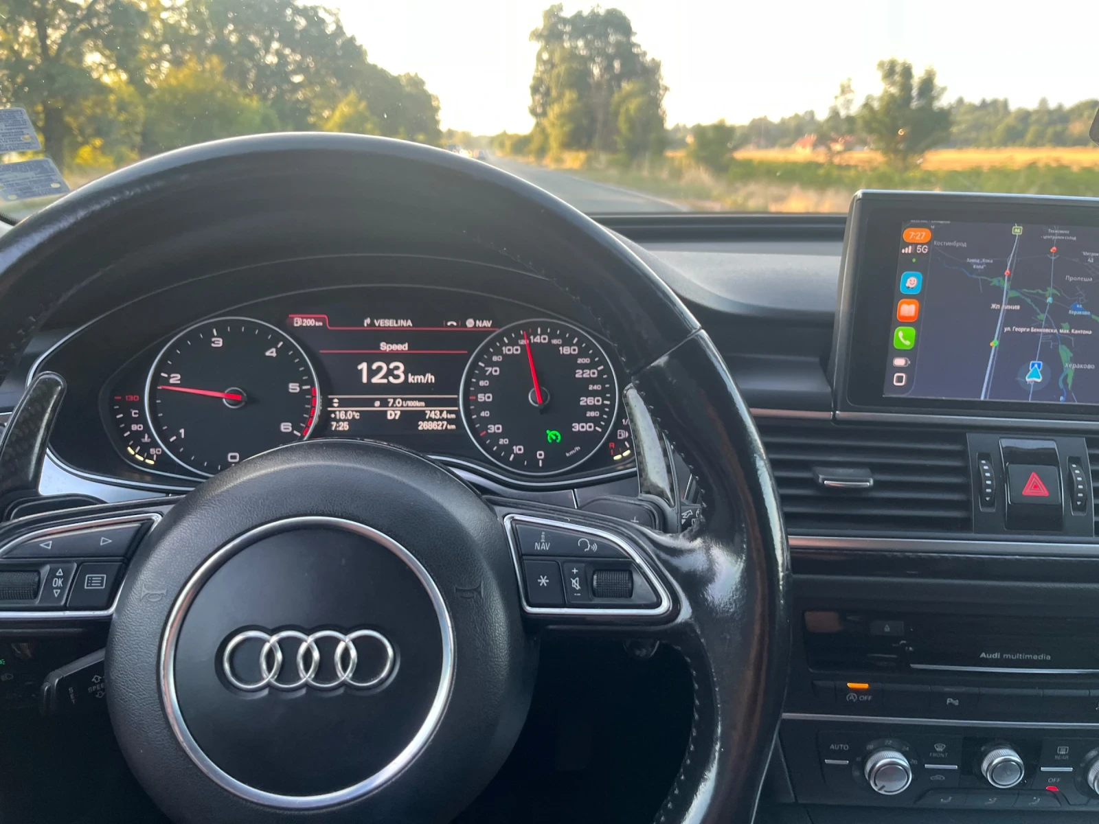Audi A6, снимка 6 - Автомобили и джипове - 56358959