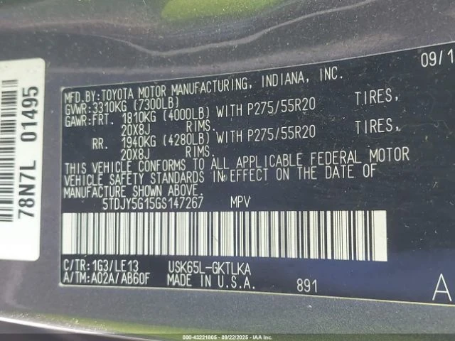 Toyota Sequoia LIMITED AWD/ | Mobile.bg   9