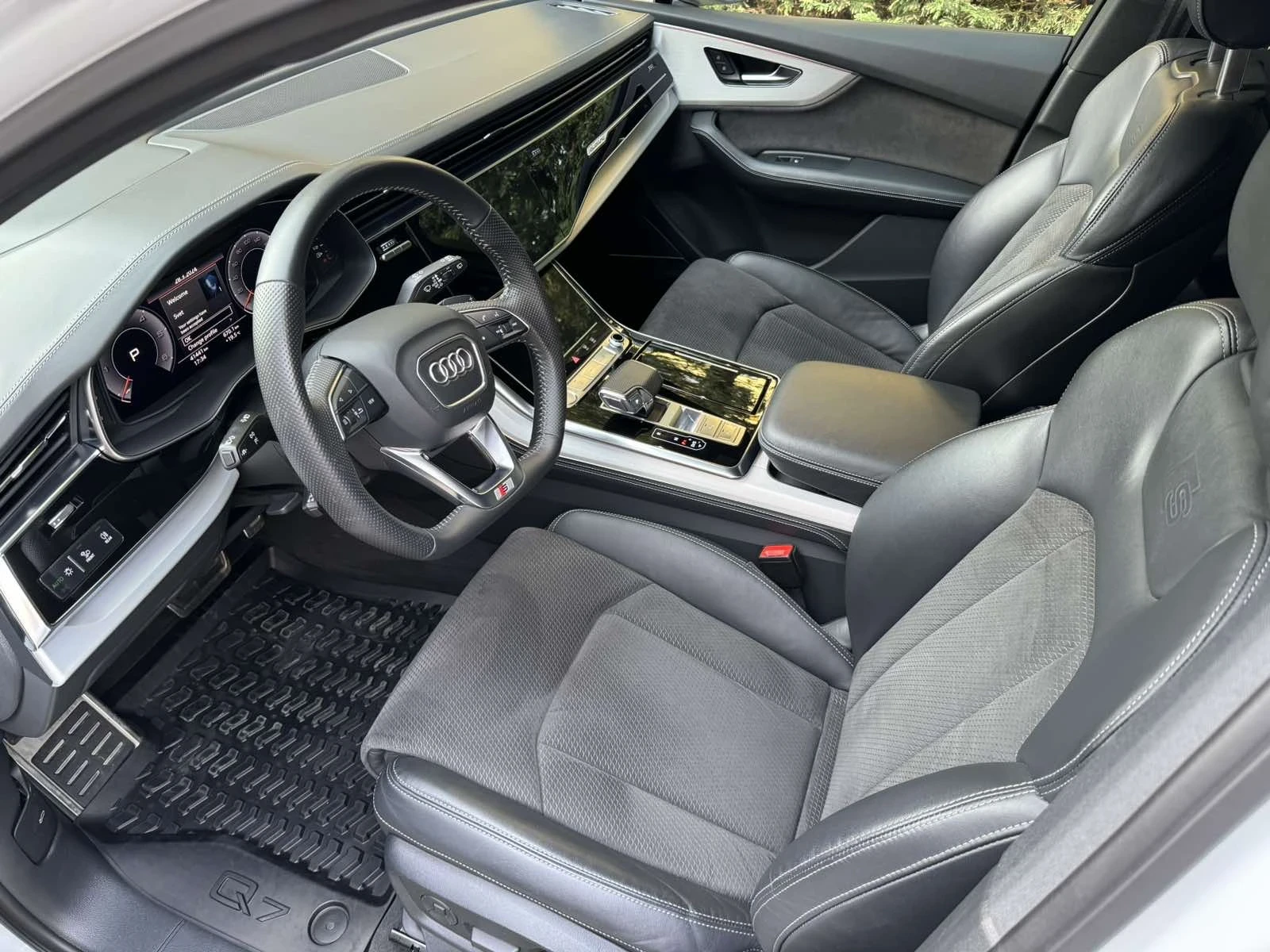 Audi Q7 50 TDI S-Line x3 / soft close/ rear axel/ Bose | Mobile.bg   7