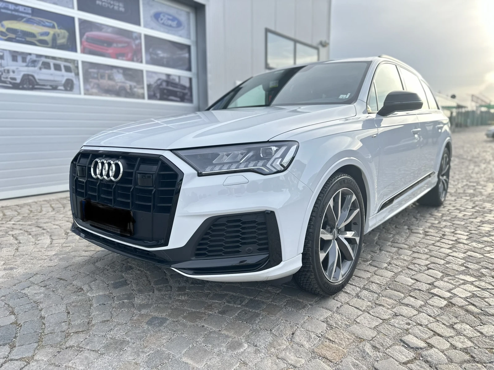 Audi Q7 50 TDI S-Line x3 / soft close/ rear axel/ Bose | Mobile.bg   1