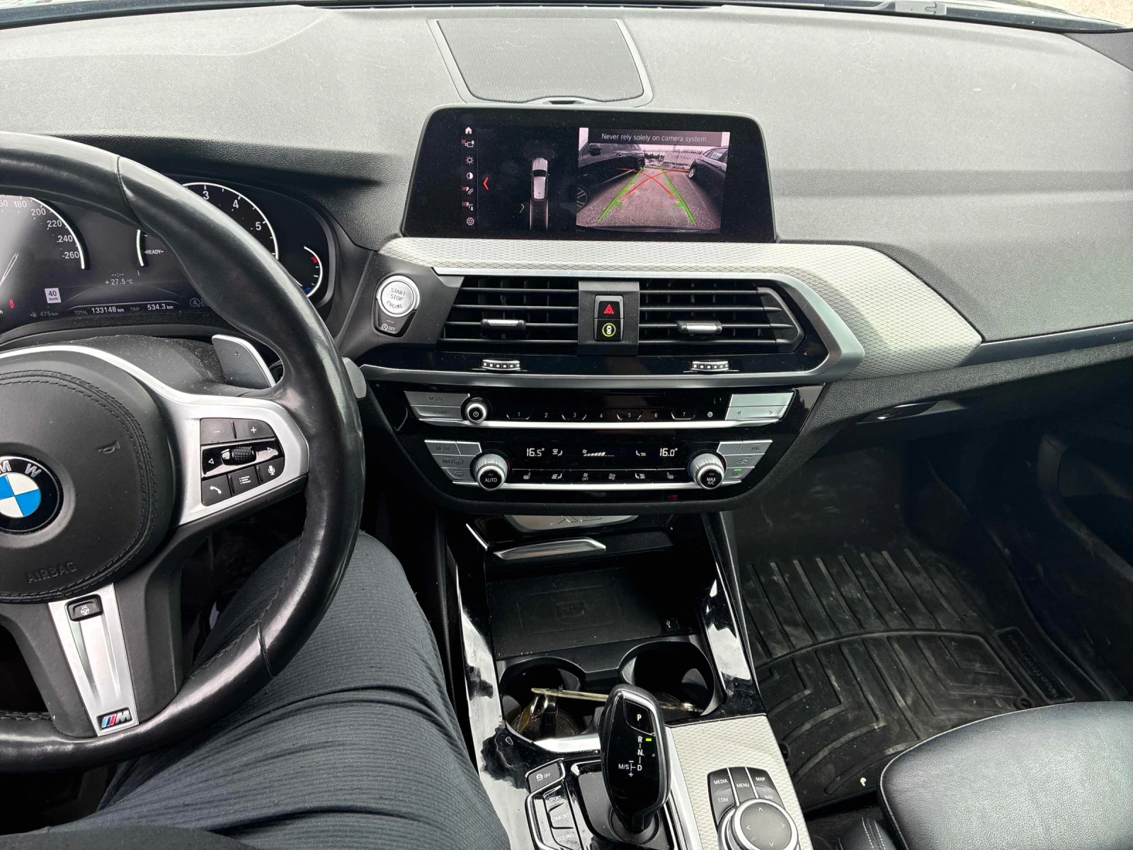 BMW X3 ПОДГРЕВ* ПАНОРАМА * SHADOW LINE * CAR FAX * , снимка 7 - Автомобили и джипове - 55255147