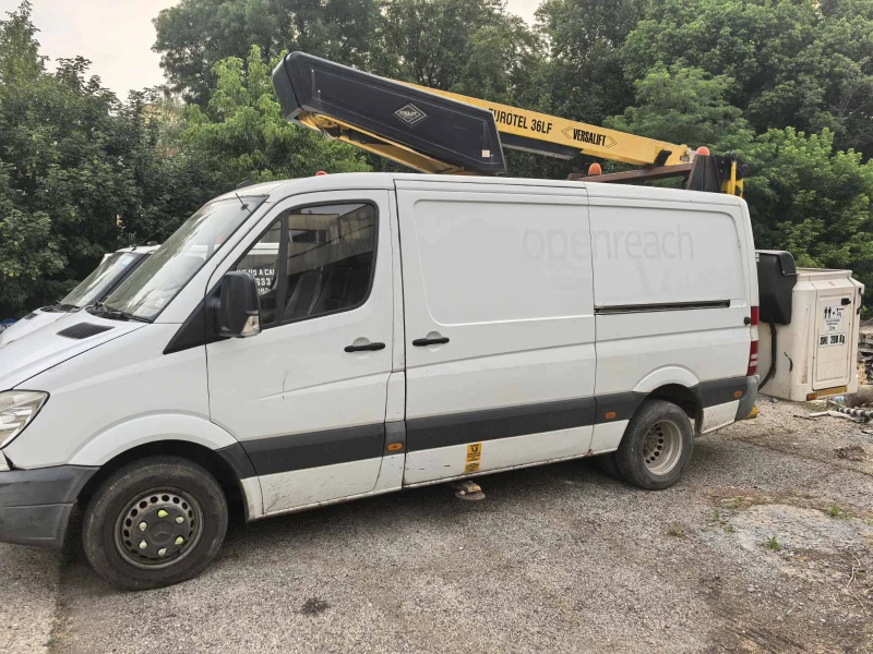 Автовишка Mercedes-Benz 513, снимка 8 - Индустриална техника - 53003104