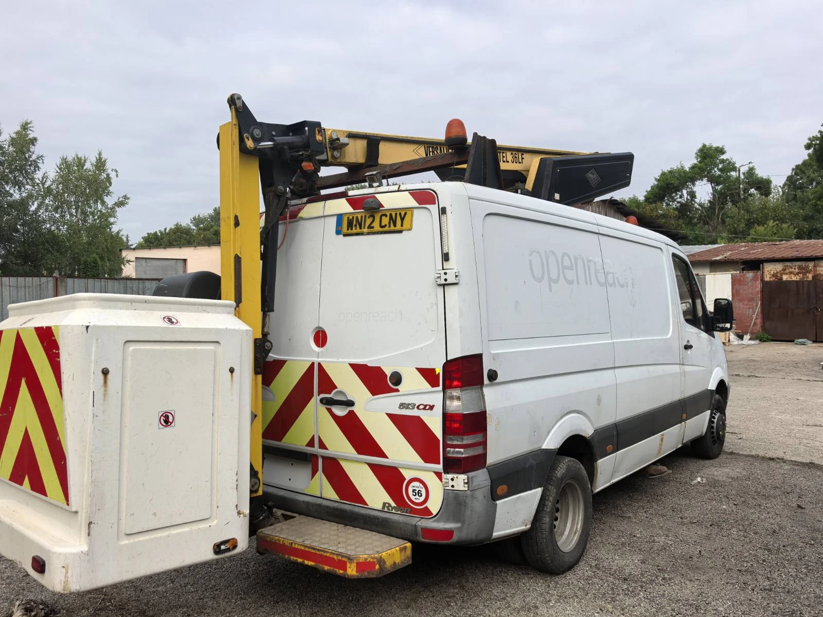 Автовишка Mercedes-Benz 513 - изображение 6