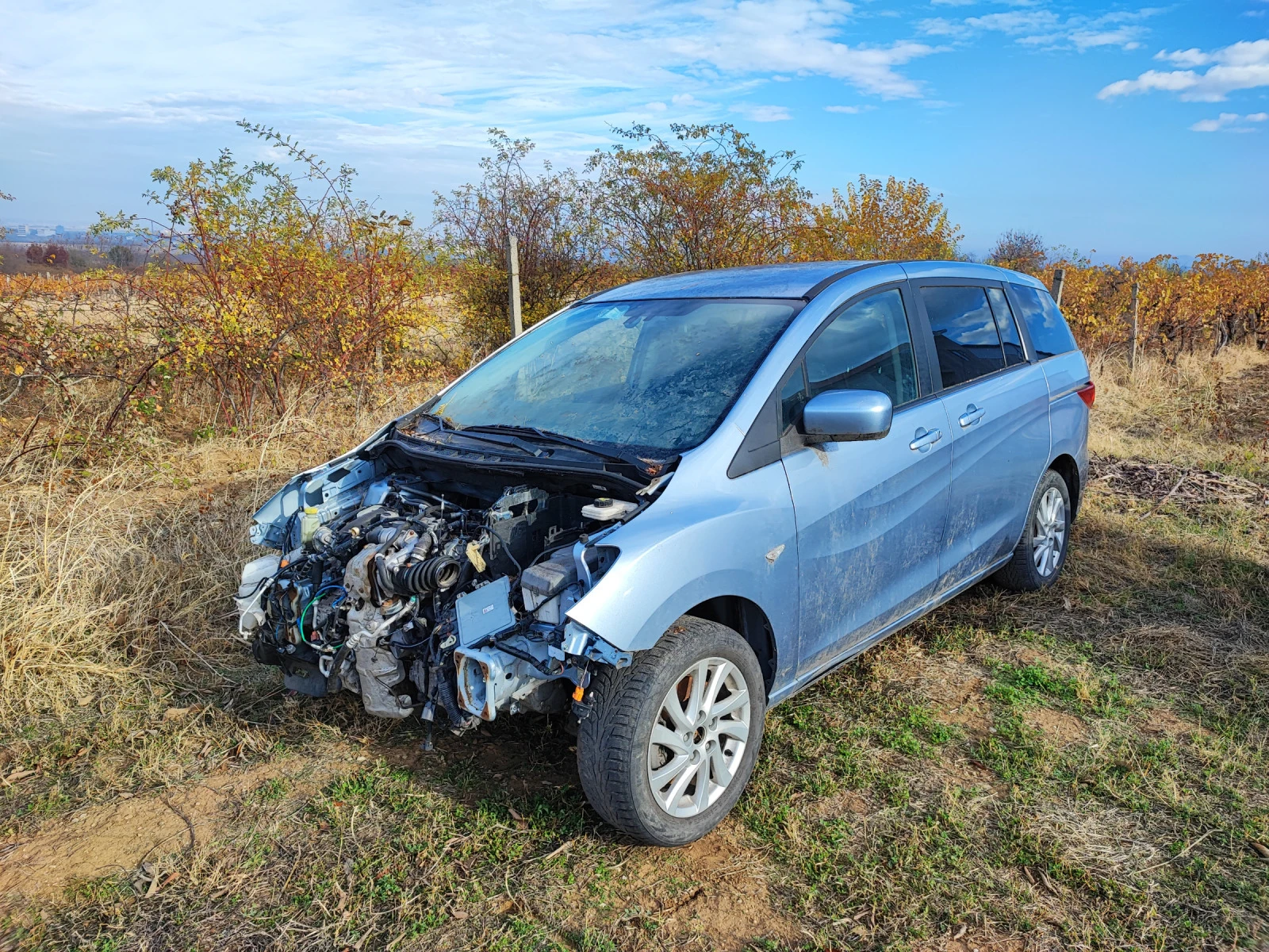 Mazda 5 2014г. 1.6 CD НА ЧАСТИ  - изображение 5