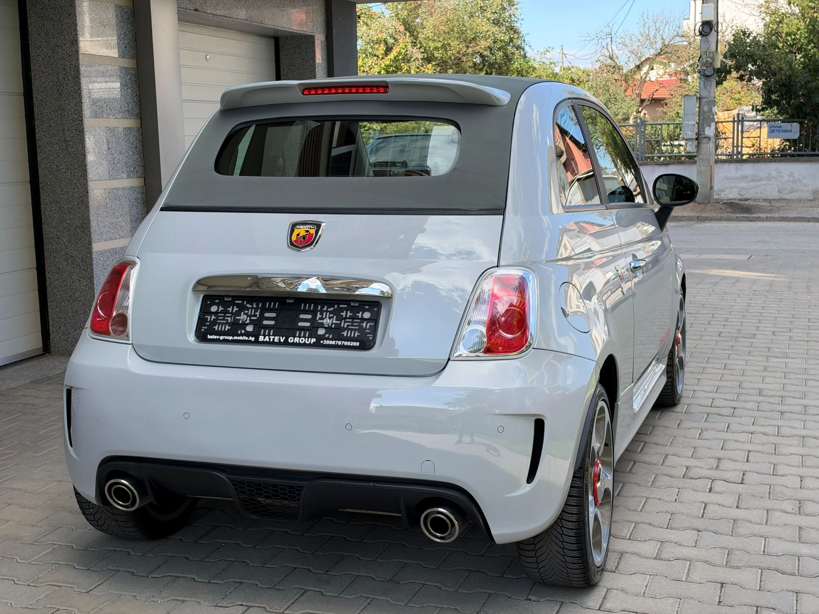 Fiat 500 /595-ABARTH/-AVTOMAT-NARDO-КАБРИОЛЕТ-ШВЕЙЦАРИЯ, снимка 5 - Автомобили и джипове - 56293964