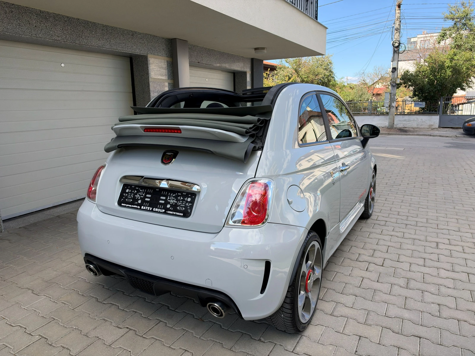 Fiat 500 /595-ABARTH/-AVTOMAT-NARDO-КАБРИОЛЕТ-ШВЕЙЦАРИЯ, снимка 16 - Автомобили и джипове - 56293964