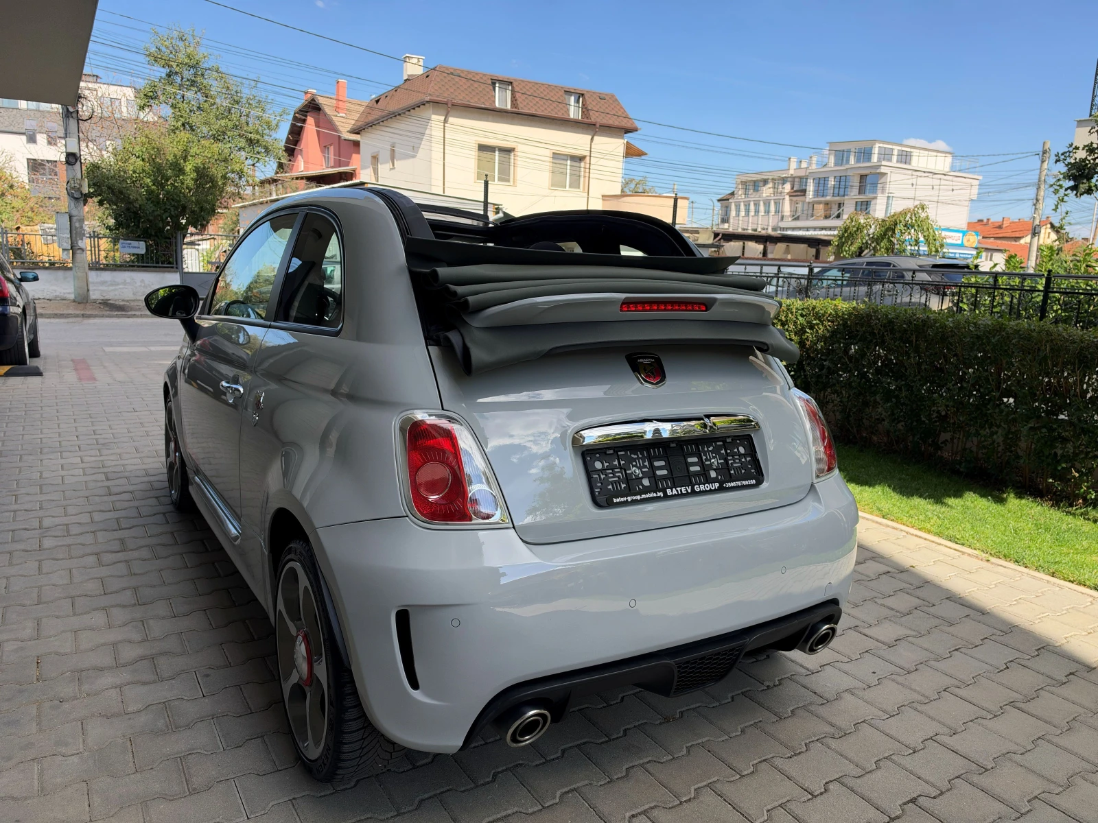 Fiat 500 /595-ABARTH/-AVTOMAT-NARDO-КАБРИОЛЕТ-ШВЕЙЦАРИЯ, снимка 17 - Автомобили и джипове - 56293964