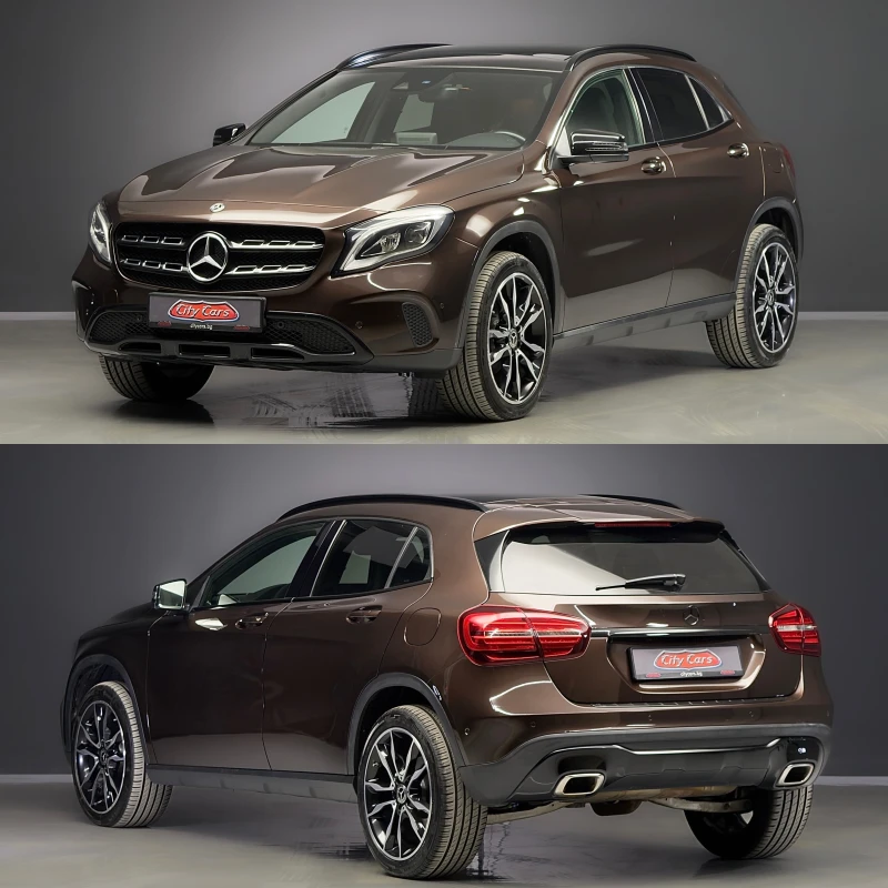 Mercedes-Benz GLA 220 CDI-4MATIC-170kc-LED-Navi-Памет-Кожа-Панорама, снимка 2 - Автомобили и джипове - 47971886