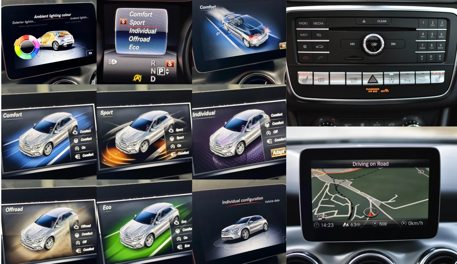 Mercedes-Benz GLA 220 CDI-4MATIC-170kc-LED-Navi--- | Mobile.bg   12