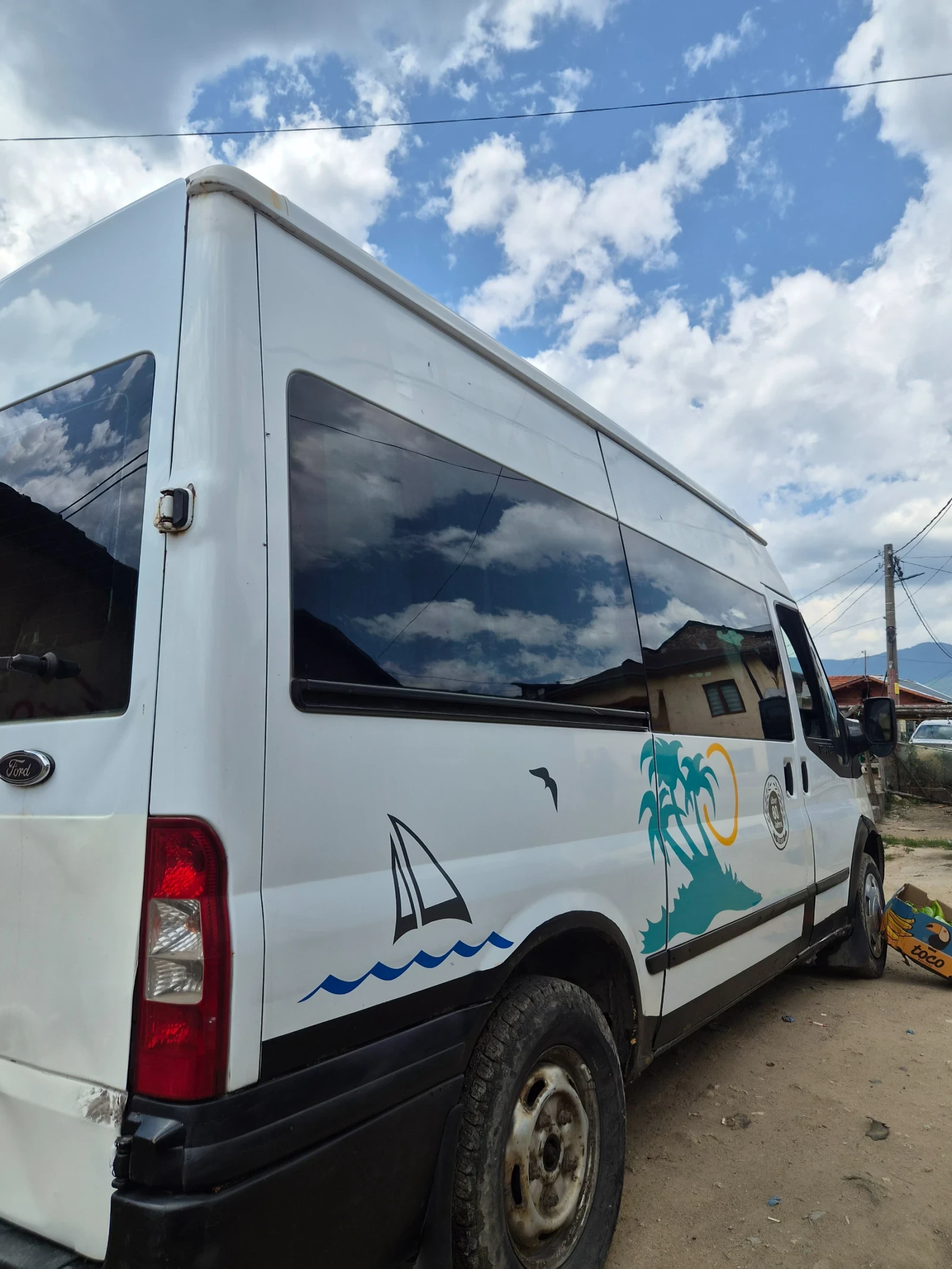 Ford Transit Преден ветробран, снимка 3 - Бусове и автобуси - 55372554