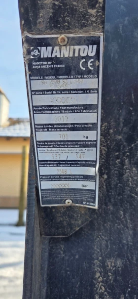 Телескопичен товарач Manitou 737-130, снимка 9