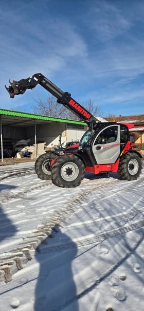 Телескопичен товарач Manitou 737-130, снимка 1